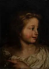 Pier Francesco Cairo, Attribuito a. Ritratto di fanciulla