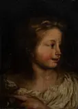 Pier Francesco Cairo, Attribuito a. Ritratto di fanciulla