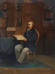 Luigi Cantù, Gentiluomo in biblioteca