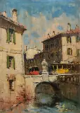 Ivan Karpov, Il ponte di Porta Romana sul Naviglio a Milano