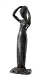 Da. Fanciulla con la treccia by Paolo Troubetzkoy, sculpture, sold Apr 2025