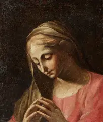 Giovanni da Monte, Attribuito a. Madonna in preghiera