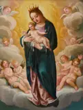 Hans Rottenhammer, Madonna con Bambino e angeli