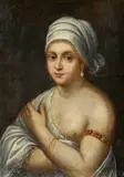 Cortigiana by Detto Il Padovanino Alessandro Varotari, sold Feb 2025