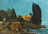 Arnold Böcklin, Da. Villa am meer