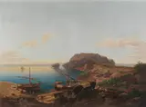 Emilio Donnini, Attribuito a. Marina dell'Elba