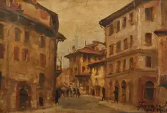 Arturo Ferrari, Via Laghetto a Milano