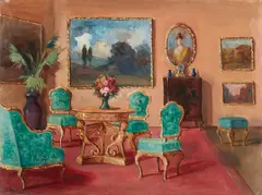 Béla Belavary, Interno