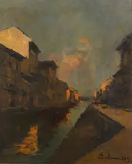 Achille Cattaneo, Navigli