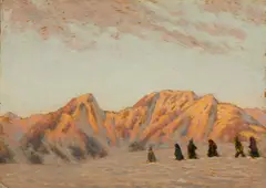 Giacomo Calderini, Passeggiata in alta montagna