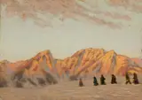 Giacomo Calderini, Passeggiata in alta montagna