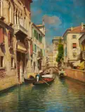 Rubens Santoro, Nello stile di. Canale a Venezia