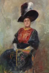 Pietro Scoppetta, Attribuito a. Ritratto di gentildonna