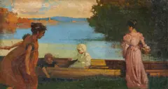 Paul-Albert Besnard, In riva al lago