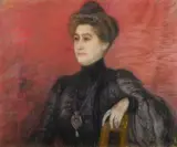 Lucien Lévy-Dhurmer, Ritratto di gentildonna