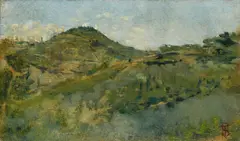 Telemaco Signorini, Dietro Fiesole dal Mugnone