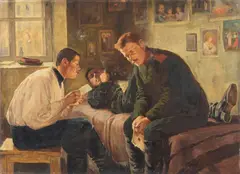 Leonid Pasternak, Lettera da casa