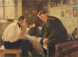 Leonid Pasternak, Lettera da casa
