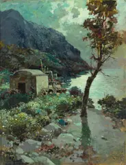 Felice Giordano, Notturno a Capri
