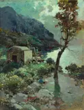 Felice Giordano, Notturno a Capri