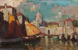 Lajos Gimes, Il porto di Ragusa