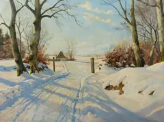 Harald Pryn, Una mattina d'inverno a Ravnsholt