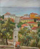Alberto Salietti, Pomeriggio piovoso (Chiavari)