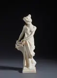 Figura di musa con lira by Scultore Fiorentino Del Xix Secolo, sculpture, sold Dec 2024
