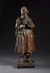 Ernesto Bazzaro, Pifferaio, sculpture