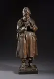 Ernesto Bazzaro, Pifferaio, sculpture