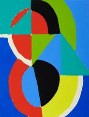 RYTHME COULEURS by Sonia Delaunay, print (other), sold Dec 2024