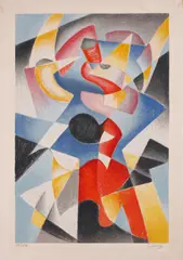 Gino Severini, COMPOSIZIONE, print (other)