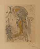 ATHENA (DALLA SERIE MYTHOLOGIE) by Salvador Dalí, print (other), sold Dec 2024