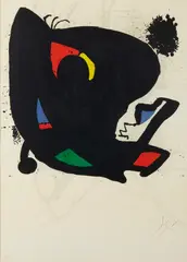 Joan Miró, L'OEUVRE GRAPHIQUE. MUSEE D'ART MODERNE, PARIS, print (other)