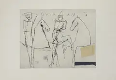 GIOCOLIERE SOPRA (IL TEATRO DELLE MASCHERE) by Marino Marini, print (other), sold Dec 2024