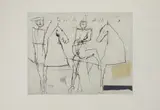 Marino Marini, GIOCOLIERE SOPRA (IL TEATRO DELLE MASCHERE), print (other)