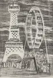 Massimo Campigli, TORRE E RUOTA, print (other)