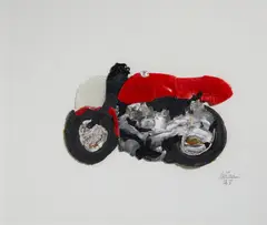 César Baldaccini, COMPRESSION DE MOTO, print (other)