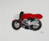 César Baldaccini, COMPRESSION DE MOTO, print (other)