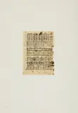 Yannis Kounellis, SENZA TITOLO (ELETTRA, SPARTITO MUSICALE), print (other)