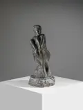 Emilio Greco, FIGURA ACCOCCOLATA, sculpture