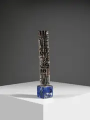 STELE PER BOLAFFI-ARTE by Arnaldo Pomodoro, sculpture, sold Dec 2024