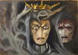 Alberto Martini, INCORONAZIONE DI MACBETH, (1940)