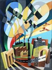 Italo Ferro, SENZA TITOLO (AEROPITTURA)