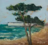 Ottone Rosai, MARINA (PINI SUL MARE)
