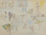 SENZA TITOLO by Roberto Sebastián Antonio Matta, sold Oct 2024