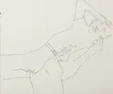 Andy Warhol, RECLINING MALE