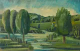 Carlo Carrà, PAESAGGIO LOMBARDO