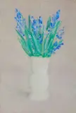 Antonio Bueno, VASO CON FIORI (VERDI), 1980