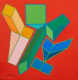 Achille Perilli, GLIFO, 2000